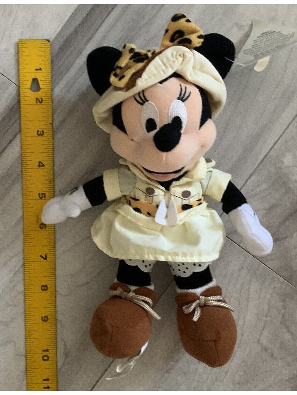 Disney On Ice Safari Jungle Explorer Minnie Mouse Plush 10" Has Tags - Picture 4 of 4